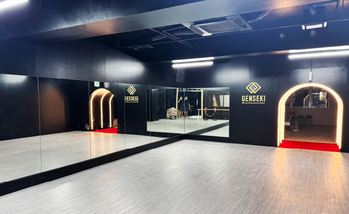 ダンススタジオの店舗内装工事